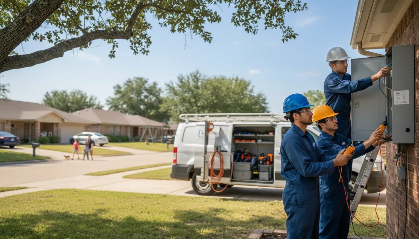 Certified electrician providing emergency electrical services in Five Points, TN